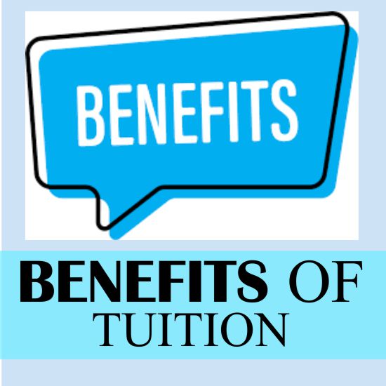 Large size decorative image showcasing the word benefit written in a decorative way symbolizing benefits of home tuition in Central Delhi