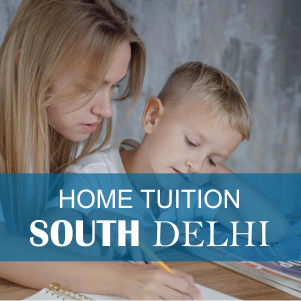 A lady tutor taking a tuition class symbolizing home tuition in south delhi