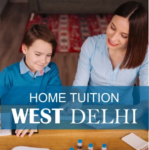 A lady tutor taking a tuition class symbolizing home tuition in west delhi