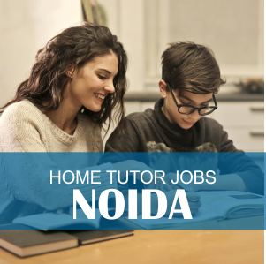A lady tutor taking a tuition class symbolizing home tutor jobs in noida.