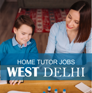 A lady tutor taking a tuition class symbolizing home tutor jobs in west delhi